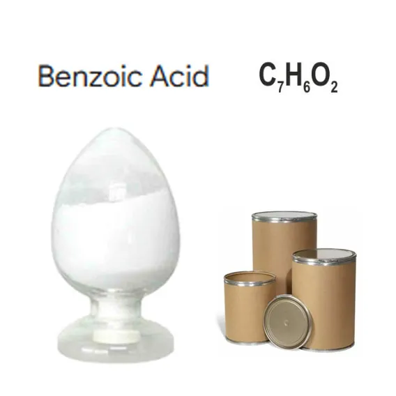 Органічна хімічна бензойна кислота 99,5% для консерванту CAS 65-85-0